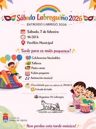 Fechas, información, programa, cartel, imágenes, mapa y ubicación de Carnaval Labrego (2026)  en  A Pobra de Trives