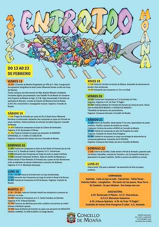 Fechas, información, programa, cartel, imágenes, mapa y ubicación de Carnaval (2026) en Moaña