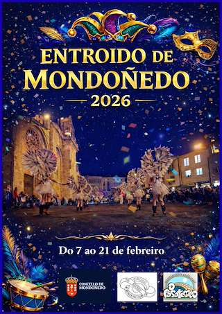 Fechas, información, programa, cartel, imágenes, mapa y ubicación de Carnaval (2026) en Mondoñedo