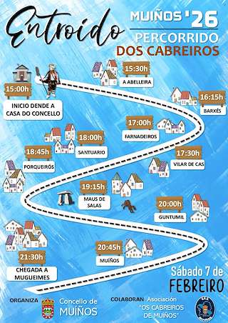 Fechas, información, programa, cartel, imágenes, mapa y ubicación de Carnaval (2026) en Muíños