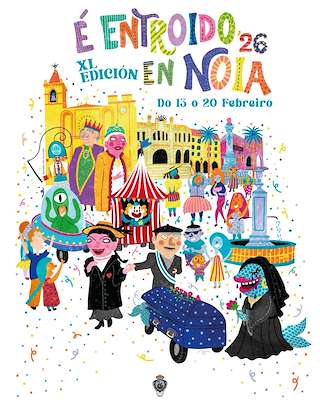Fechas, información, programa, cartel, imágenes, mapa y ubicación de Carnaval (2026) en Noia