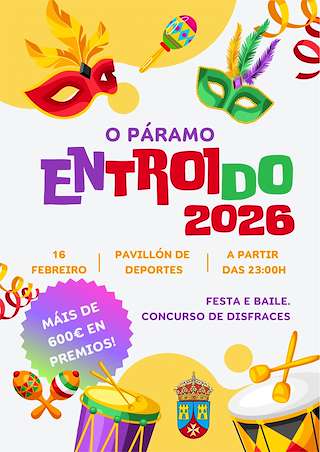 Fechas, información, programa, cartel, imágenes, mapa y ubicación de Carnaval  en  O Páramo