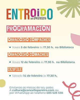 Fechas, información, programa, cartel, imágenes, mapa y ubicación de Carnaval (2026)  en  O Pereiro de Aguiar