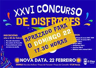 Fechas, información, programa, cartel, imágenes, mapa y ubicación de Carnaval (2026) en O Pino