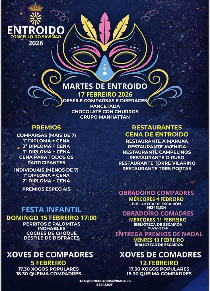 Carnaval (2026) en O Saviñao