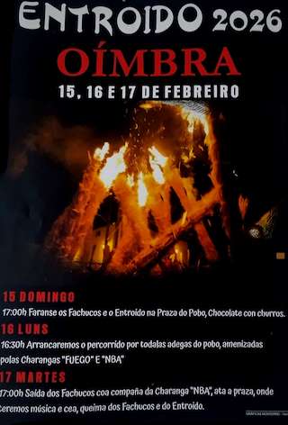 Fechas, información, programa, cartel, imágenes, mapa y ubicación de Carnaval (2026) en Oímbra