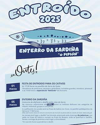 Fechas, información, programa, cartel, imágenes, mapa y ubicación de Carnaval  en  Outes