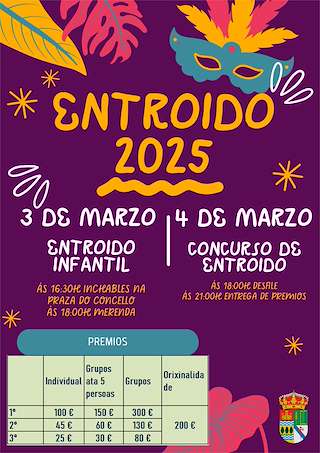 Fechas, información, programa, cartel, imágenes, mapa y ubicación de Carnaval  en  Palas de Rei