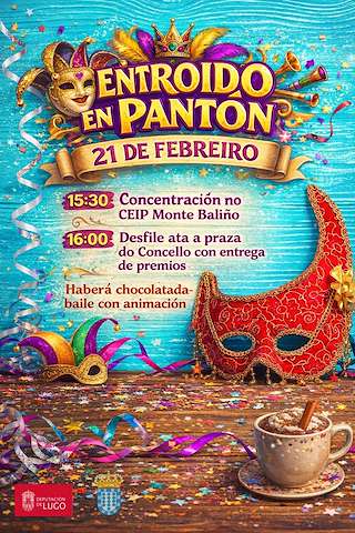 Fechas, información, programa, cartel, imágenes, mapa y ubicación de Carnaval (2026)  en  Pantón