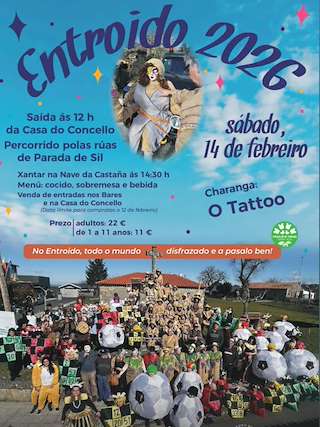 Fechas, información, programa, cartel, imágenes, mapa y ubicación de Carnaval (2026) en Parada de Sil