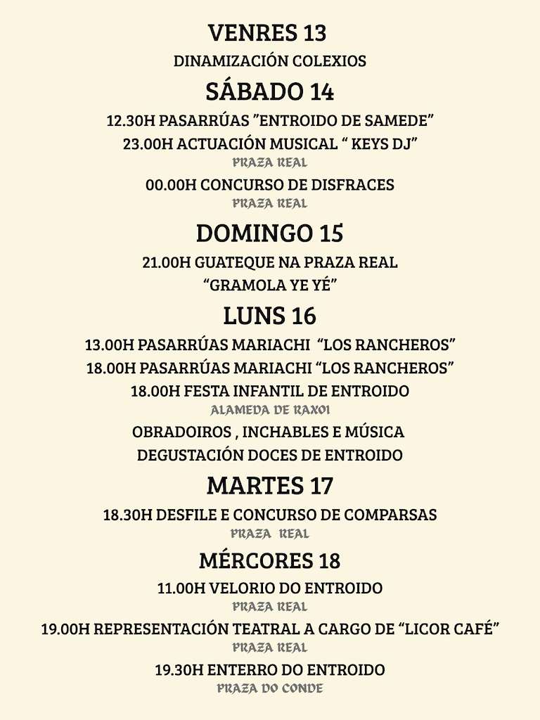 Carnaval en Pontedeume