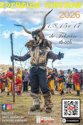 Fechas, información, programa, cartel, imágenes, mapa y ubicación de Carnaval Ribeirao (2026) en Chantada