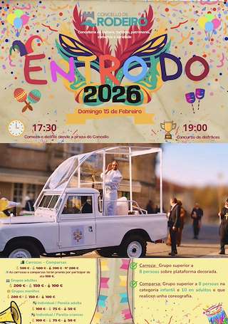 Fechas, información, programa, cartel, imágenes, mapa y ubicación de Carnaval (2026) en Rodeiro