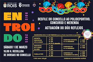 Fechas, información, programa, cartel, imágenes, mapa y ubicación de Carnaval  en  Rois