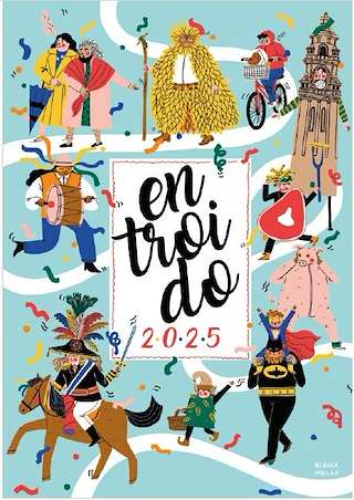 Fechas, información, programa, cartel, imágenes, mapa y ubicación de Carnaval  en  Santiago de Compostela