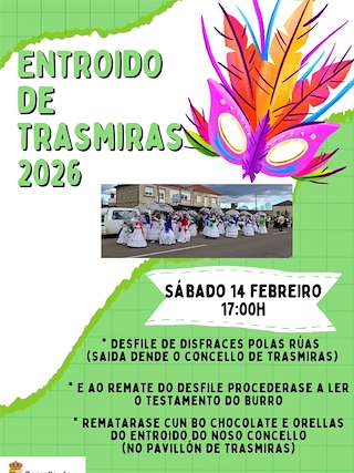 Fechas, información, programa, cartel, imágenes, mapa y ubicación de Carnaval (2026) en Trasmirás