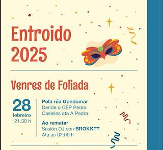 Fechas, información, programa, cartel, imágenes, mapa y ubicación de Carnaval - Viernes de Foliada  en  Tomiño
