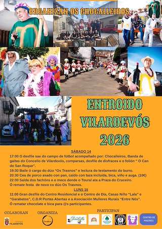 Fechas, información, programa, cartel, imágenes, mapa y ubicación de Carnaval (2026) en Vilardevós