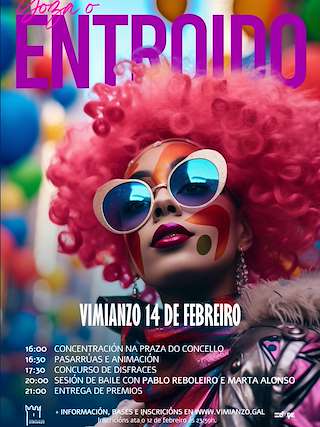 Fechas, información, programa, cartel, imágenes, mapa y ubicación de Carnaval (2026) en Vimianzo