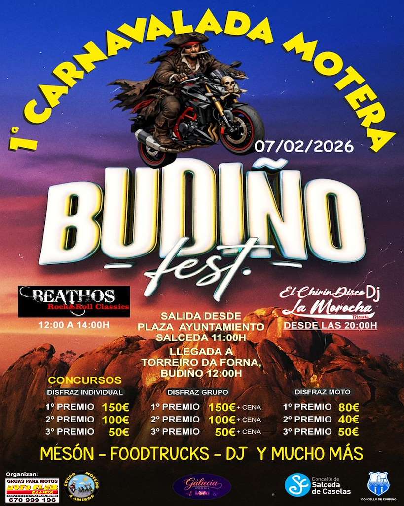 I Carnavalada Motera de Budiño  (2026) en Salceda de Caselas