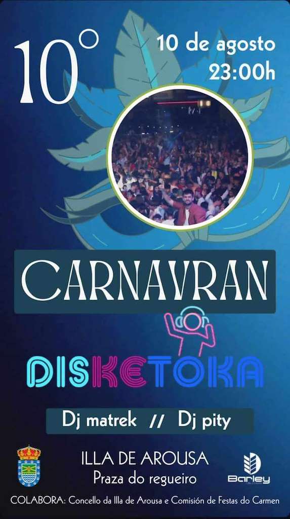 X Carnavran en Illa de Arousa