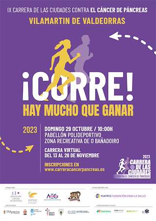 Carreira e Andaina das Cidades Contra o Cancro de Páncreas en Vilamartín de Valdeorras