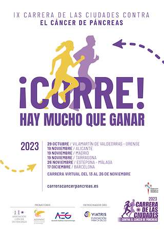 Carreira e Andaina das Cidades Contra o Cancro de Páncreas en Vilamartín de Valdeorras