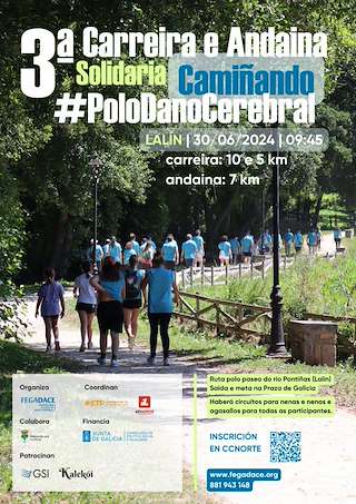 Carreira e Andaina Solidaria en Vigo