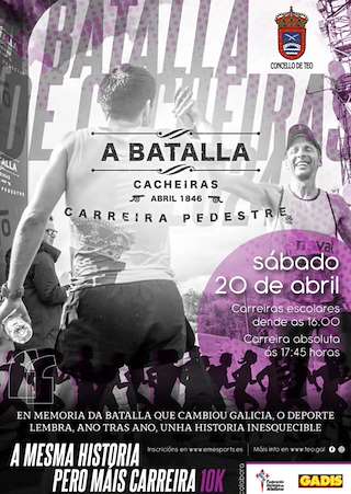 Carreira Pedestre Batalla de Cacheiras  (2026) en Teo