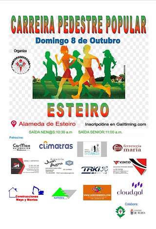 Carreira Pedestre Popular de Esteiro en Muros