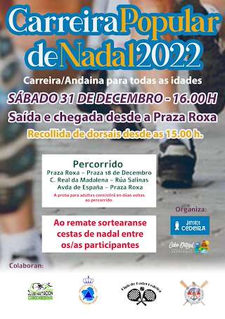 Carrera Popular de Navidad en Cedeira