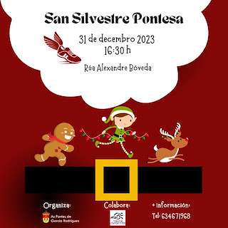 Carreira San Silvestre en As Pontes de García Rodríguez