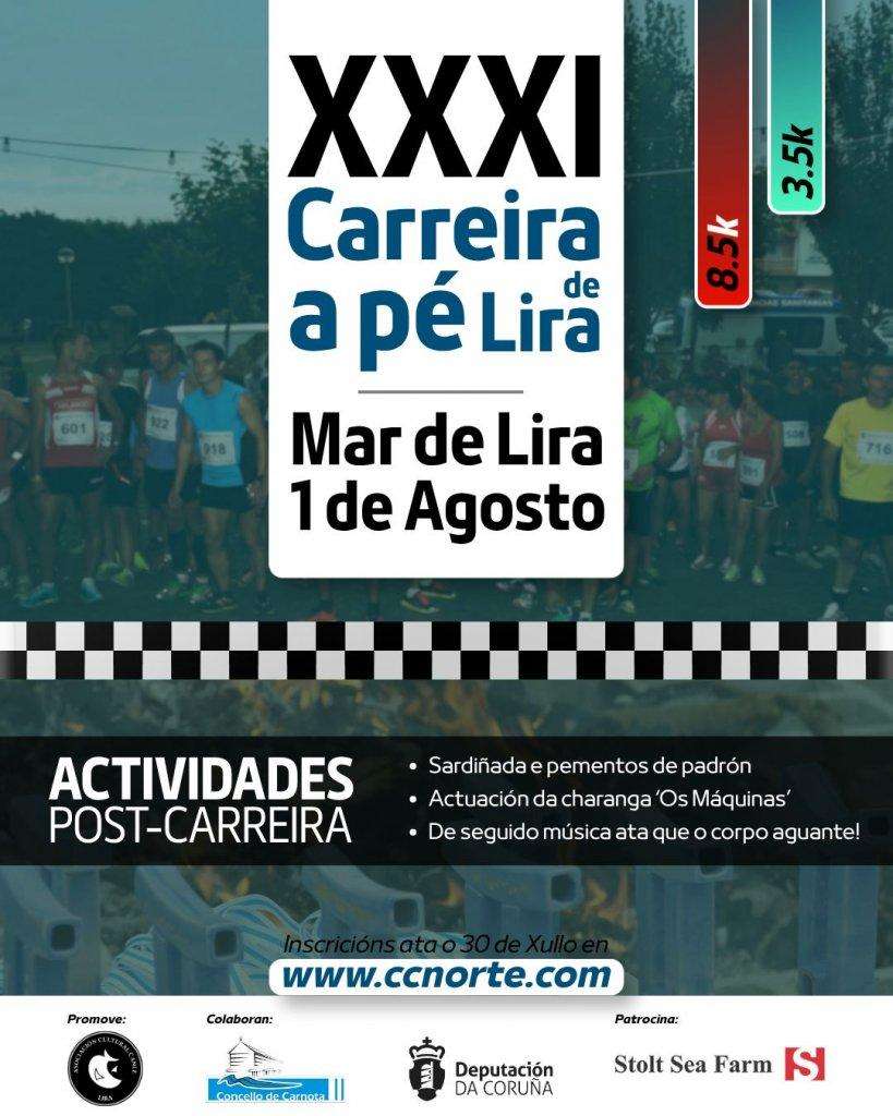 XXXI Carreira a Pé – Lira (2026) en Carnota