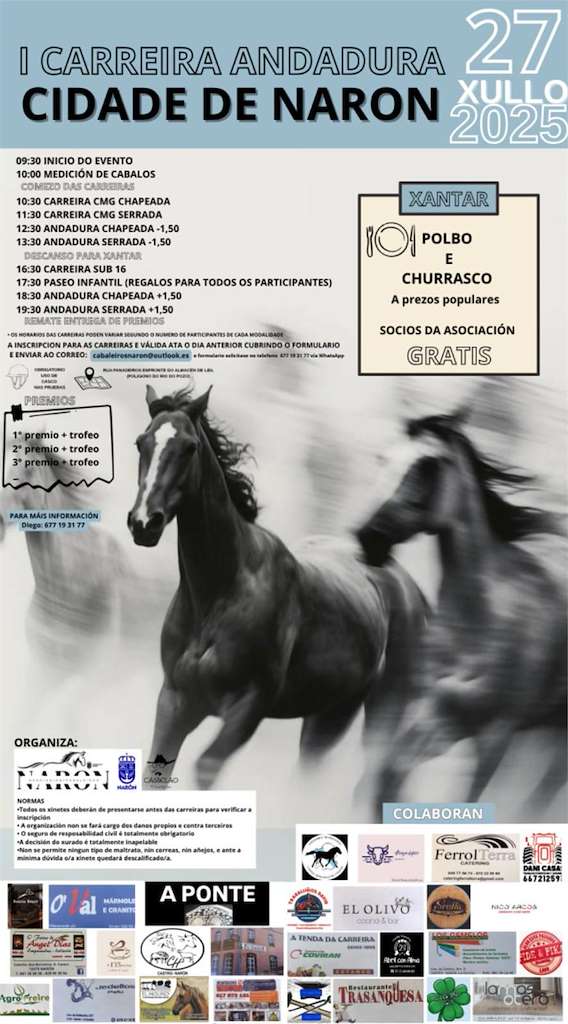 I Carreira Andadura (2025) en Narón