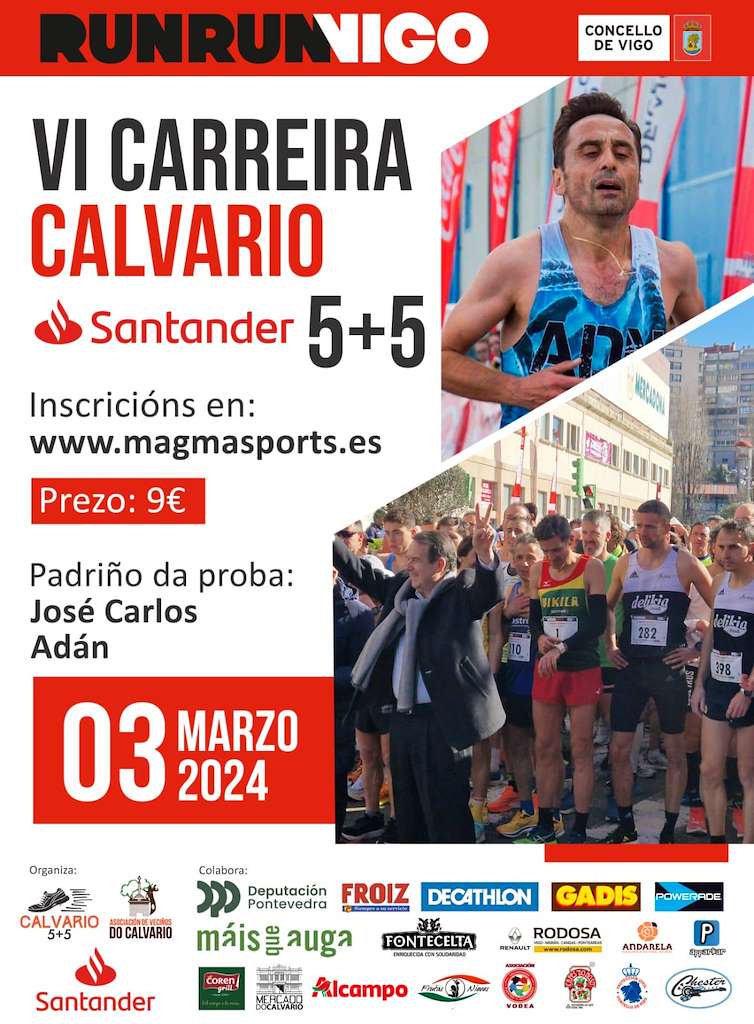 VI Carreira Calvario 5+5 (2024) en Vigo