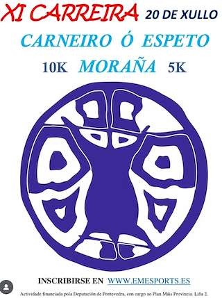 Fechas, información, programa, cartel, imágenes, mapa y ubicación de XI Carreira Carneiro ó Espeto   en  Moraña