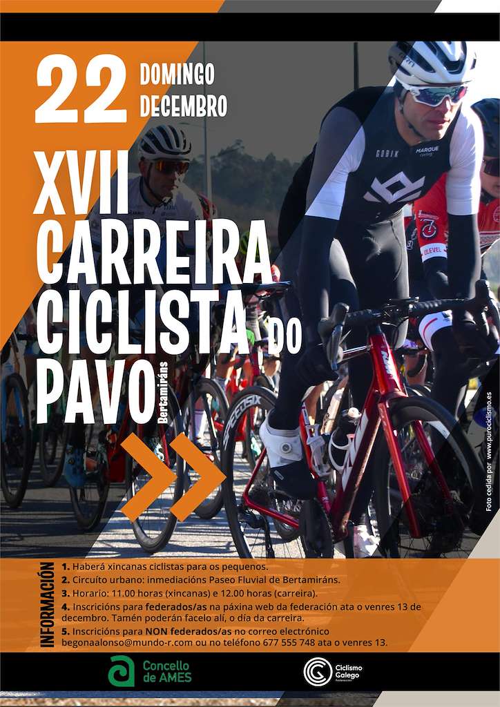 XVII Carreira Ciclista do Pavo en Ames