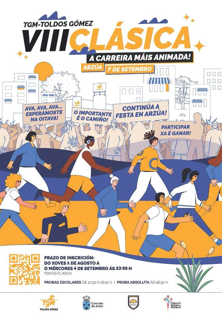 VIII Carreira Clásica Toldos Gómez en Arzúa