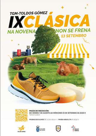 Fechas, información, programa, cartel, imágenes, mapa y ubicación de IX Carreira Clásica Toldos Gómez  en  Arzúa