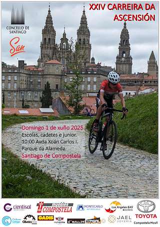 Fechas, información, programa, cartel, imágenes, mapa y ubicación de XXIV Carreira da Ascensión  en  Santiago de Compostela