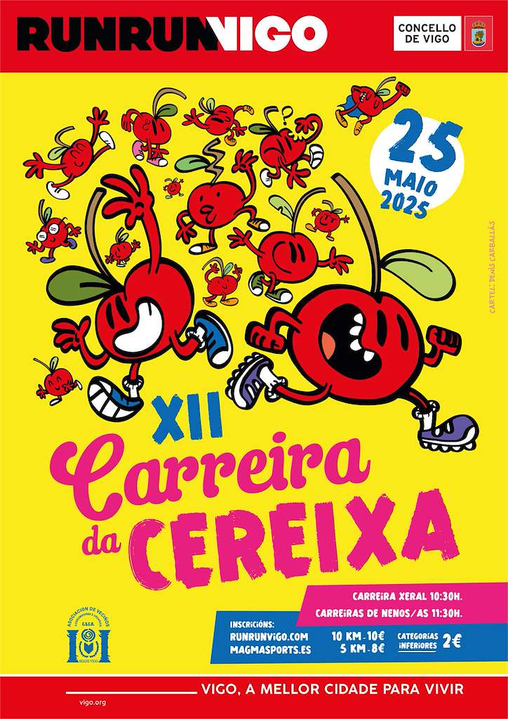 XII Carreira da Cereixa (2025) en Vigo