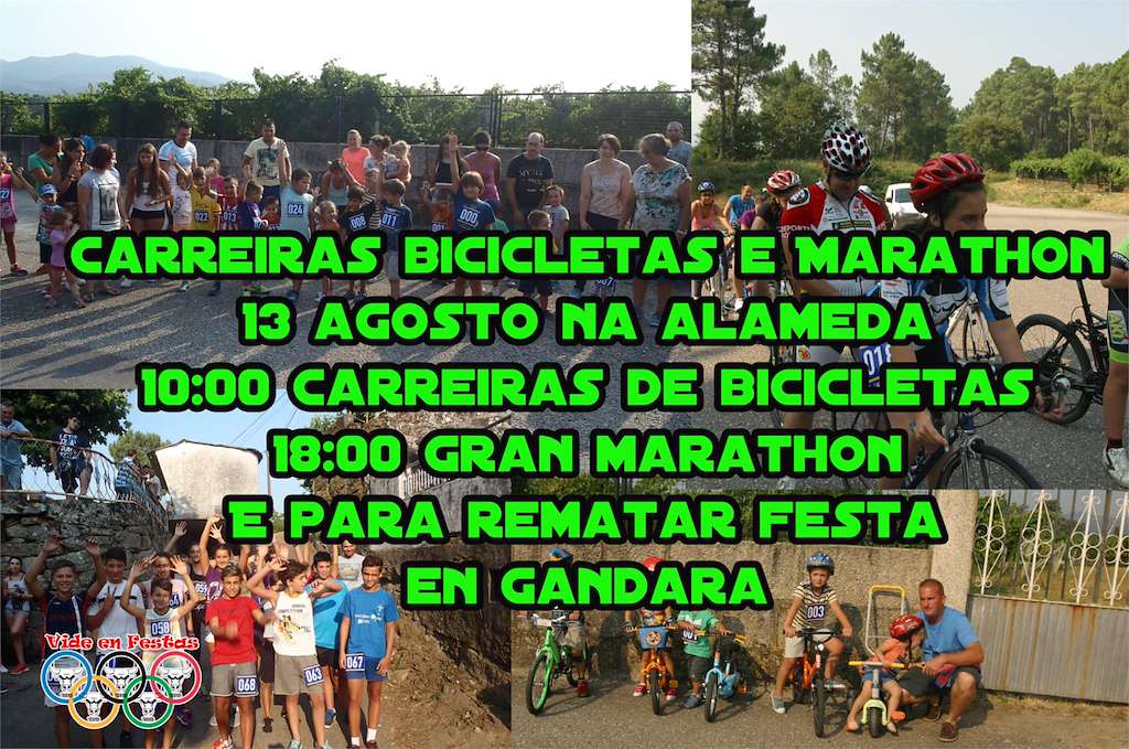 Carreira de Bicicletas e Marathon de Vide  en As Neves