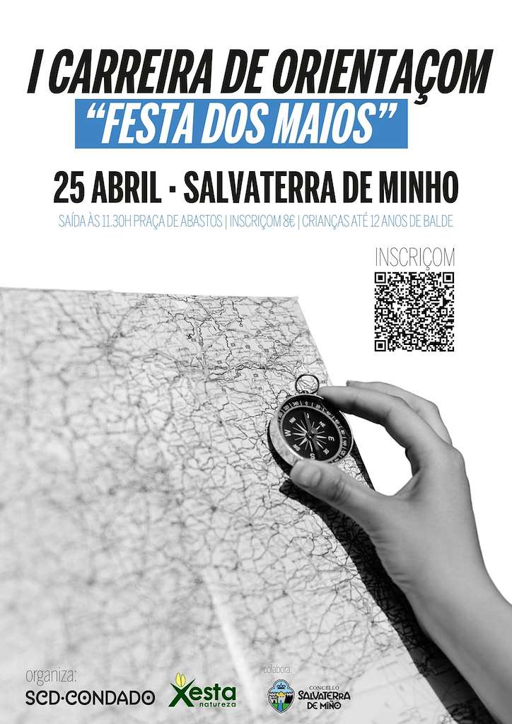 I Carreira de Orientación Festa dos Maios (2026) en Salvaterra do Miño