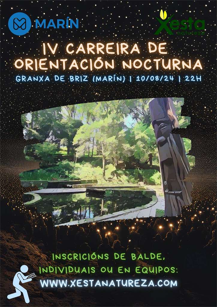 III Carreira de Orientación Nocturna  en Marín