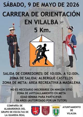 Fechas, información, programa, cartel, imágenes, mapa y ubicación de Carreira de Orientación (2026)  en  Vilalba
