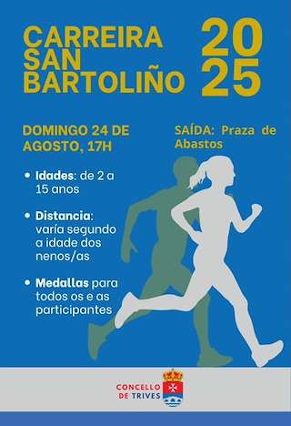 Fechas, información, programa, cartel, imágenes, mapa y ubicación de Carreira de San Bartoliño  en  A Pobra de Trives