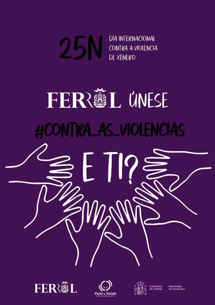 Carreira e Andaina Contra a Violencia de Xénero en Ferrol