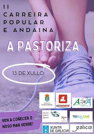 Fechas, información, programa, cartel, imágenes, mapa y ubicación de II Carreira e Andaina Popular  en  A Pastoriza