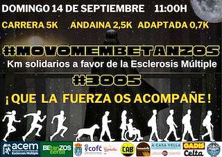 Fechas, información, programa, cartel, imágenes, mapa y ubicación de IV Carreira MóvomEMBetanzos