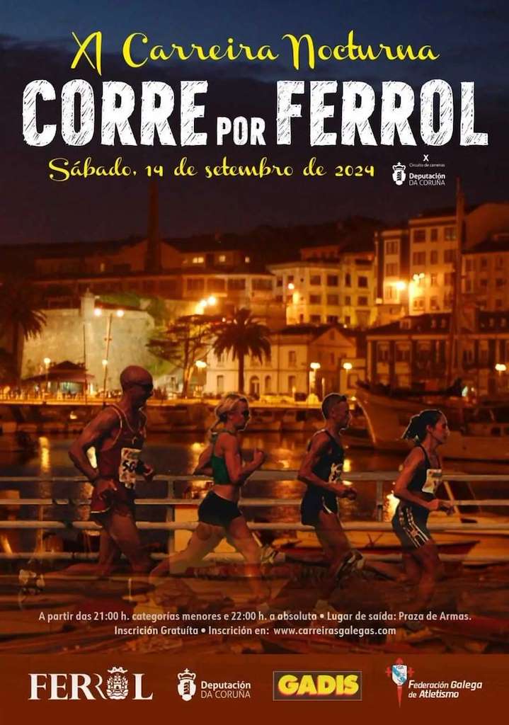 X Carreira Nocturna Corre Por Ferrol